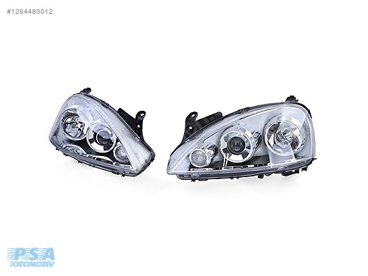Otomobil & Arazi Aracı / Elektrik / OPEL CORSA C MERCEKLİ FAR