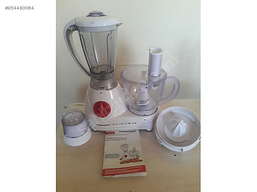 4 5 defa kullanilmistir premier mutfak robotu ve kucuk ev aletleri sahibinden com da 954480064