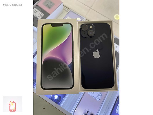 Resim Apple iPhone 14 İkinci El TR | 256 GB | Siyah İkinci El İPHONE 14 256GB PİL88 TR KUTULU FATURALI
