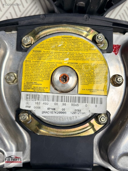 Mercedes ML Airbag (Hava Yastığı)