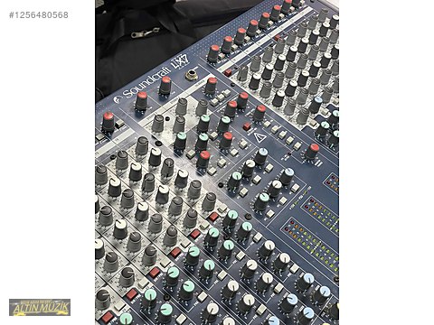 Soundcraft LX7II 24 Kanal Tertemiz Sorunsuz sahibinden.comda