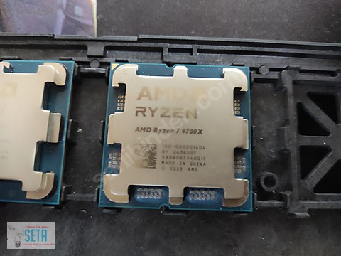AMD Ryzen 7 9700X 3.80GHz (5.50GHz Turbo) 8-Çekirdek 32MB Cache