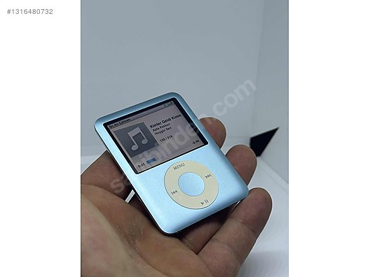 iPod nano 8GB【Audi】 İPod nano 8gb mp3 çakar şarjı bitmek bilmiyor - Apple iPod Nano