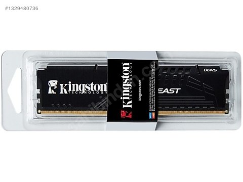 32 GB DDR5 Kingston Fury Beast intel xmp amd expo Masaüstü Ram