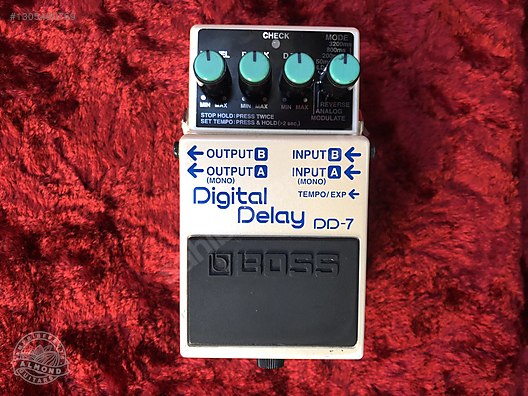 Boss DD-7 Digital Delay - Efekt Pedalı ve Diğer Enstrüman Yan