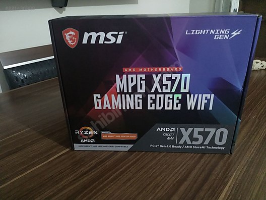 Msi Mpg X570 Gaming Edge Wifi 4400mhz Anakart Son Fiyat At Sahibinden Com 881480909