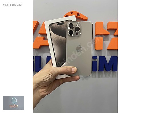 Apple / iPhone 15 Pro / İPHONE 15 PRO 128 GB PİL 85 TR KUTULU