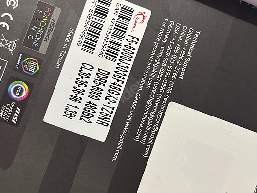 Sıfır G.Skill Trident Z5 Neo RGB 96 GB (2x48) 6000 MHz CL30