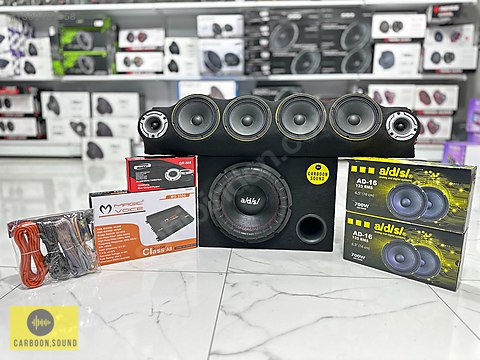 Paket Ses Sistemi / PAKET SES SİSTEMİ FULL SET HERŞEY DAHİL ADS