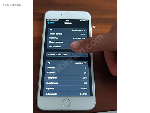 Apple / iPhone 6S Plus / İPhone 6s plus 64GB Tr sahibinden.comda