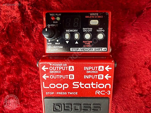 Boss RC-3 Loop Station - Efekt Pedalı ve Diğer Enstrüman Yan