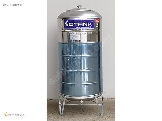 Metal Dik Silindir Depo - Su Deposu
