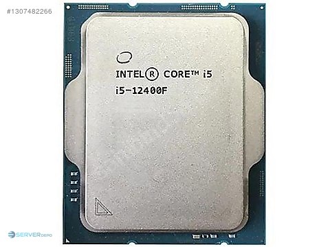INTEL CORE İ5-12400F-SRL52-X436G051 İŞLEMCİ sahibinden.comda