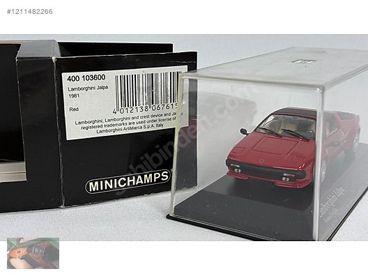 1:43 MINICHAMPS LAMBORGHİNİ JALPA 1981 *HOBİMERCAN 400103600