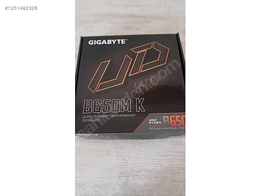Gigabyte B650M K AMD B650 Soket AM5 DDR5 6400(OC)MHz mATX Gamin - Anakart ve Tüm Masaüstü Bilgisayar Parçaları sahibinden.com'da