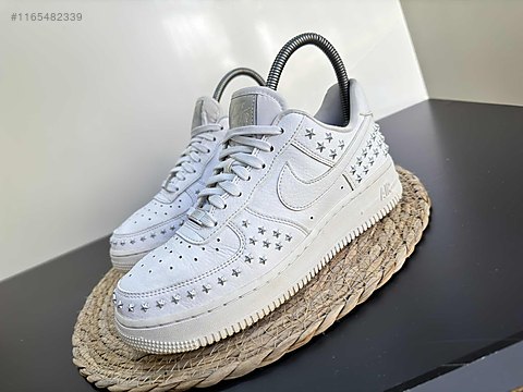 Nike studded air force best sale