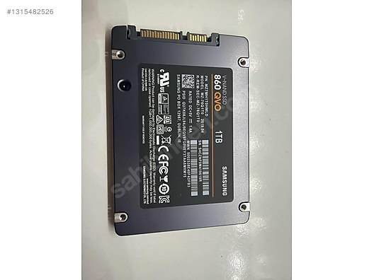 SAMSUNG 860 QVO SATA SSD | 1TB SSD | %97 SAĞLIK HDD SENTİNEL