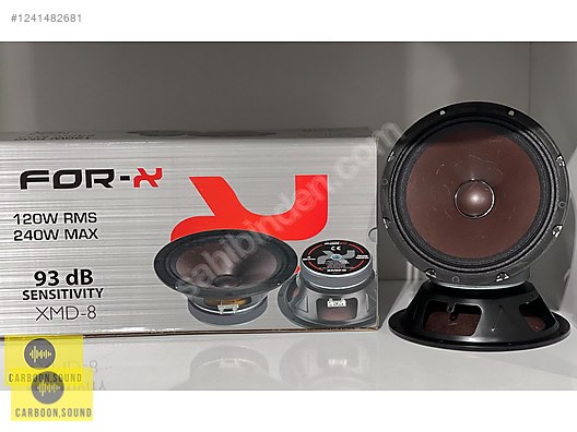 Hoparlör / Midrange / For-X XMD-8 Max Mİdrange Hoparlör 20 cm 120W