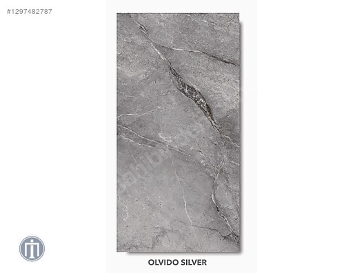 GÜRAL MARKA UCUZ GRANİT,PORSELEN 60X120 OLVIDO SİLVER F.LAPPATO on
