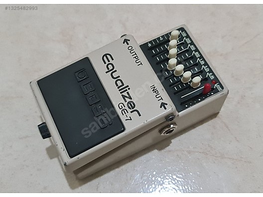 BOSS GE-7 EQUALİZER PEDAL - Efekt Pedalı ve Diğer Enstrüman Yan