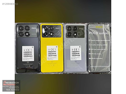 İkinci El ve Sıfır Alışveriş / Cep Telefonu & Aksesuar / Cep Telefonu / Xiaomi / Poco X6 Pro