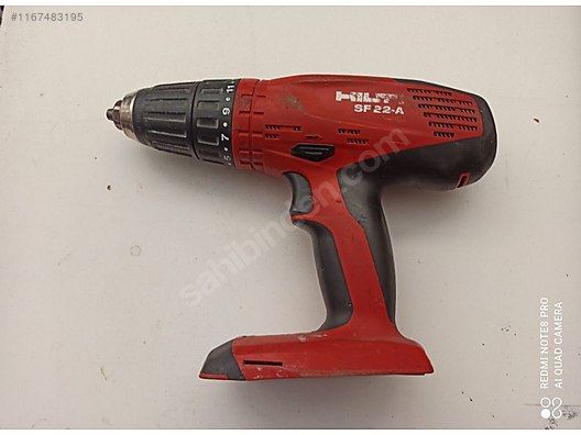 Hilti sf 22A a r. matkap vidalama kinci El Elektrikli Matkap lanlar sahibinden da 1167483195