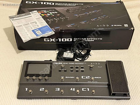 Boss gx100 - Prosesör ve Diğer Enstrüman Yan Ekipmanları