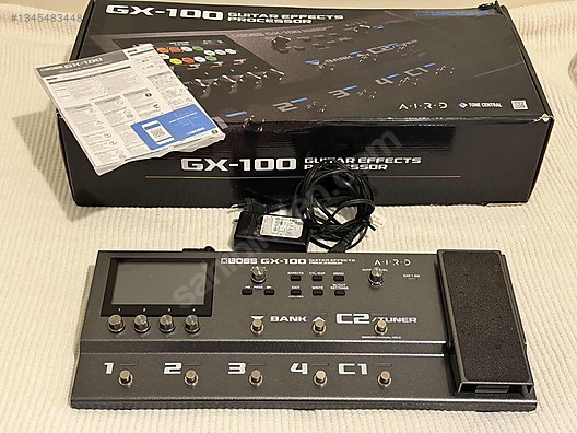 Boss gx100 - Prosesör ve Diğer Enstrüman Yan Ekipmanları