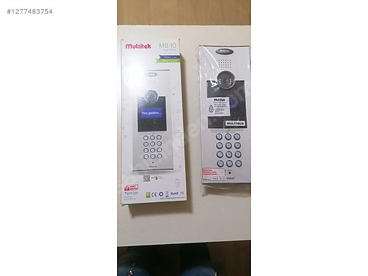 İkinci El ve Sıfır Alışveriş / Bahçe & Yapı Market / Yapı Malzemeleri / Elektrik Tesisatı / Diyafon & Zil