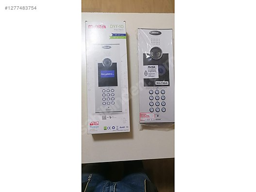 MULTİTEK MB10 ZİL PANELİ - Diyafon & Zil ve Yapı Malzemeleri sahibinden.com'da