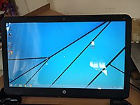 15.6 40 pin slim LED ekran açıklamada