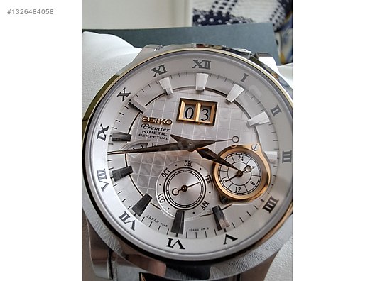 Seiko / Seiko Premier kinetic perpetual, uyuyan model. sahibinden
