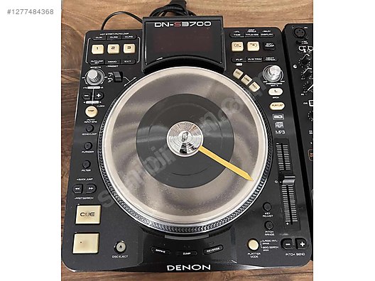 Denon dn s3700 turntable ve mixars duo serato mixer sahibinden