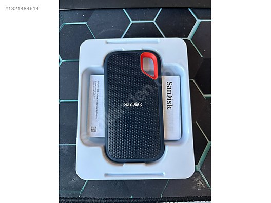 SanDisk Extreme Portable SSD 2TB - Tertemiz, Sıfır Ayarında