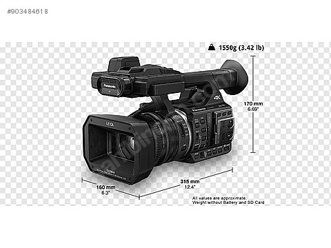 panasonic hc-x1000 4k ultra hd video camcorder