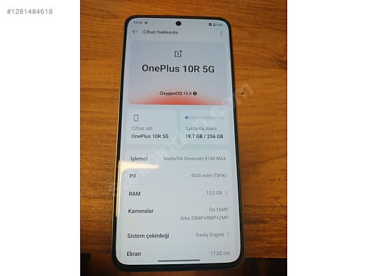 İkinci El ve Sıfır Alışveriş / Cep Telefonu & Aksesuar / Cep Telefonu / OnePlus / Nord N10