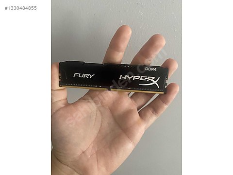 ️ HyperX Fury 16 GB DDR4 3200 MHz CL16 RAM (Tek Modül) sahibinden
