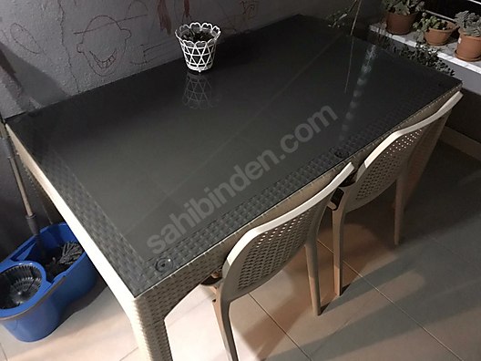 Ikinci El Rattan Masa Sandalye Takimi Sahibinden Com Da 858484874