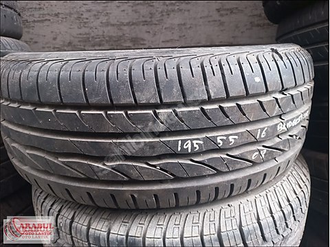 B様 195 55 15 Bridgestone Turanza temiz yazlıi çıkma lastik sahibinden
