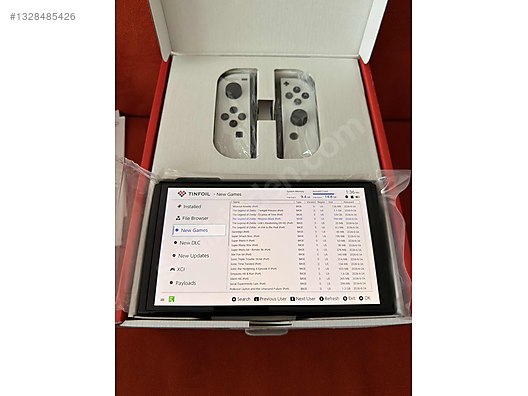 Sıfır 1TB Çipli Nintendo Switch Oled on sahibinden.com - 1328485426