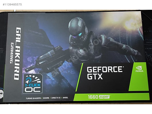 Galakuro Gaming GTX 1660 Super 6 GB 192 Bit Ekran Kartı at