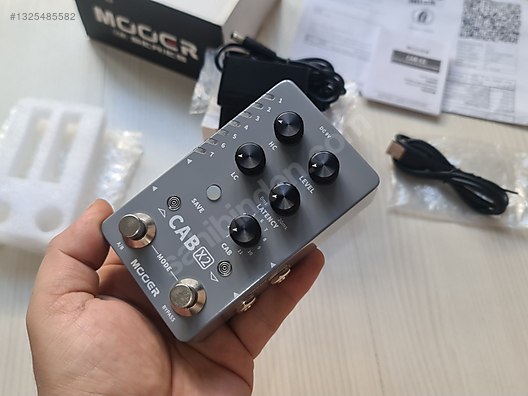 Mooer CAB X2 Stereo Kabin Simülatör Pedalı - Efekt Pedalı ve Diğer