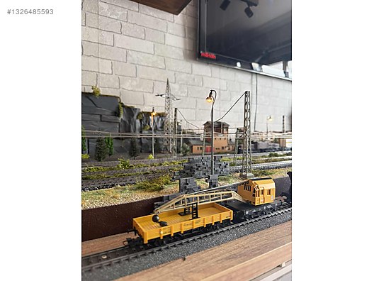 Marklin 4671 HO Crane Car Set on sahibinden.com - 1326485593