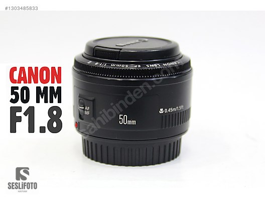 Lensler / Canon 50 MM F1.8 II SIFIR AYARDA 1 YIL GARANTİLİ