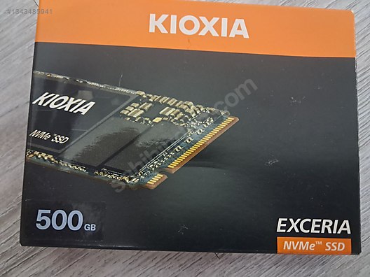 KIOXIA 500GB Exceria NVMe M.2 SSD Okuma/Yazma(1700MB / 1600MB