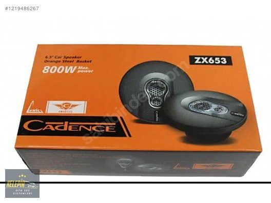 ギリア CADENCE ZX-653 16 CM KOAKSİYEL HOPARLÖR 800WATT 50W RMS - 1219486267