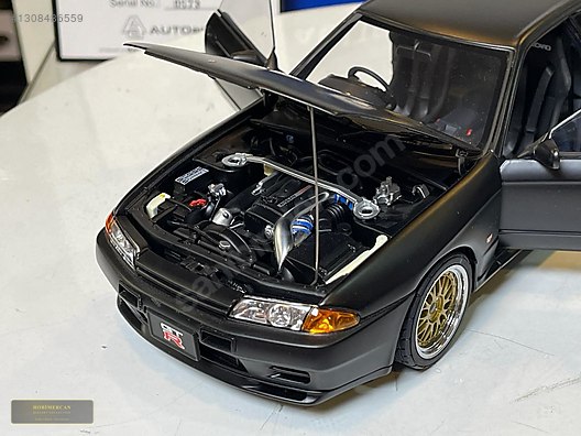 AUTOART NISSAN SKYLINE GT-R (R32) V-SPEC II *HOBİMERCAN 77418 on