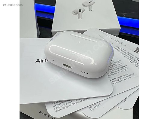 AİRPODS PRO 2. NESİL SIFIR KAPALI KUTU ÇİN VERSYON sahibinden