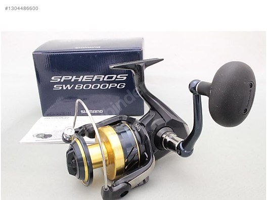 Spinning Reels / Sıfır kutusunda Shimano spheros 8000 pg on