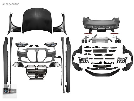 BMW F30 DAN G80 E KOMPLE DÖNÜŞÜM KİTİ FAR TAMPON ÇAMURLUK VS #1263486703